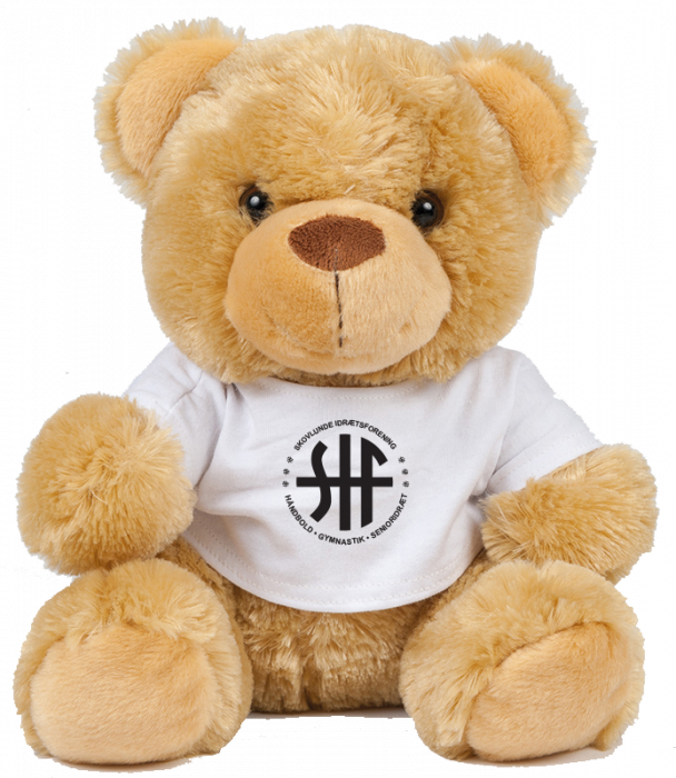 Sportyfied - Skovlunde Mascot Teddy In Tshirt - Lysebrun